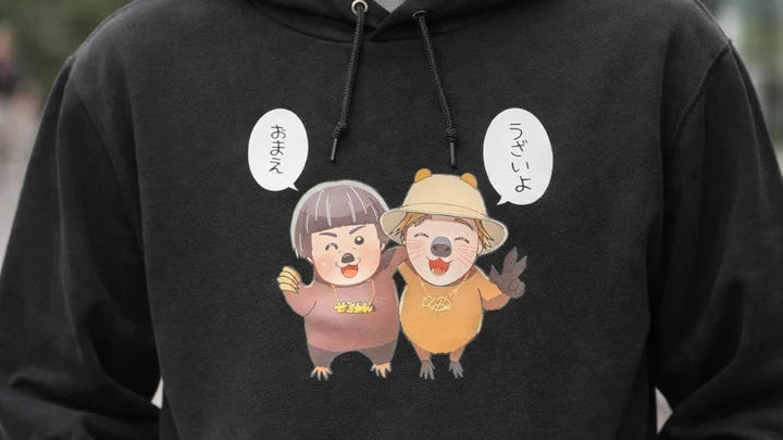 <p>コラボパーカー登場！</p>